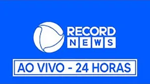 Logo do canal Record News online